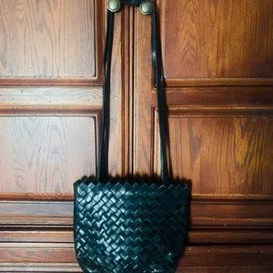Bottega Venetta bucket style shoulder bag